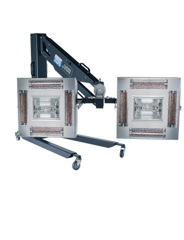 Combinatie Irdroger (8 X 1500 Kw) & Uvdroger (2 X 1000 Kw),  3X 400 V